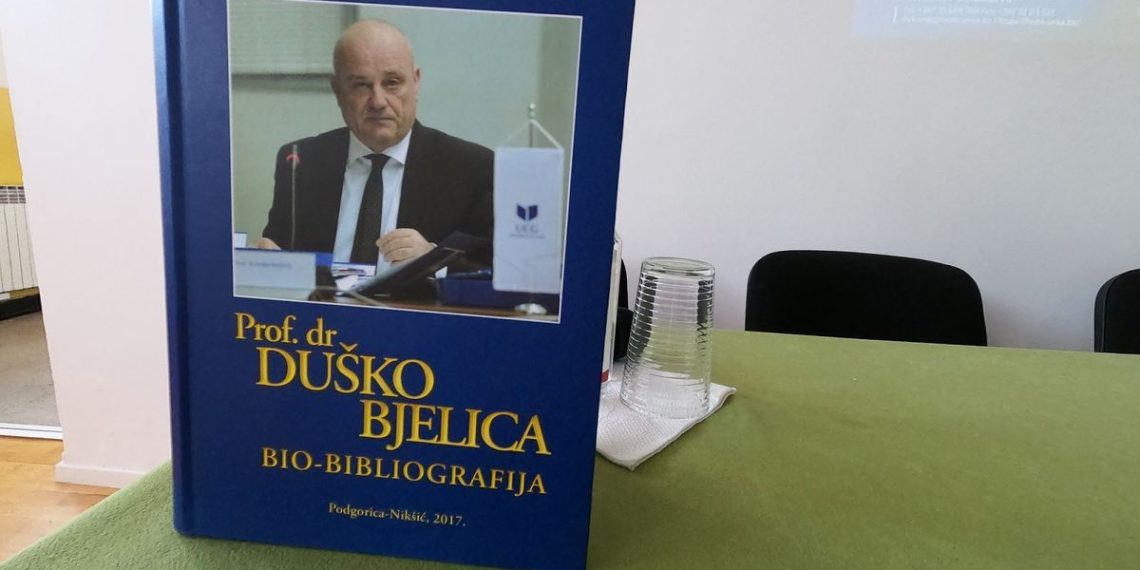 Na Fakultetu sporta i tjelesnog odgoja UNSA promovirana knjiga “Bio-bibliografija prof. dr. Duška Bjelice“