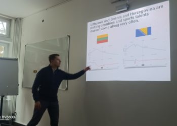 U okviru Erasmus+ programa Profesor Kestutis Matulaitis sa (LSU) posjetio Univerzitet u Sarajevu, Fakultet sporta i tjelesnog odgoja.