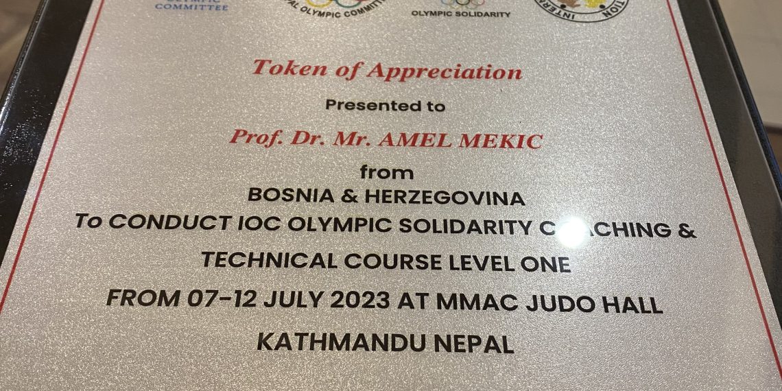 Prof. dr. Amel Mekić vodio tehnički ekspertski kurs IJF-a (Internacionalne Judo Federacije).