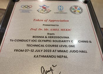 Prof. dr. Amel Mekić vodio tehnički ekspertski kurs IJF-a (Internacionalne Judo Federacije).