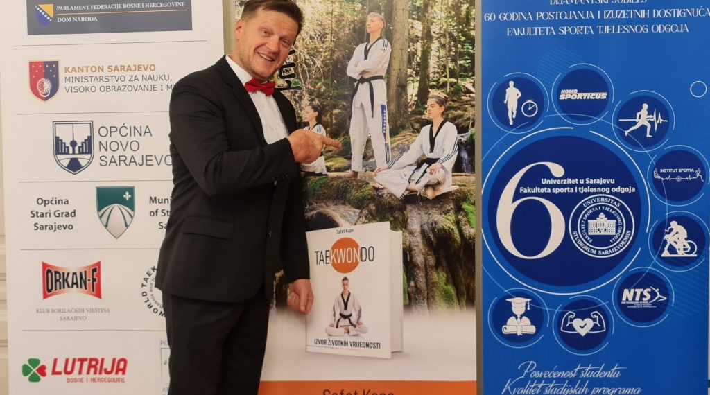 Promovirana knjiga “Taekwondo – Izvor životnih vrijednosti”, autora prof. dr. Safeta Kape