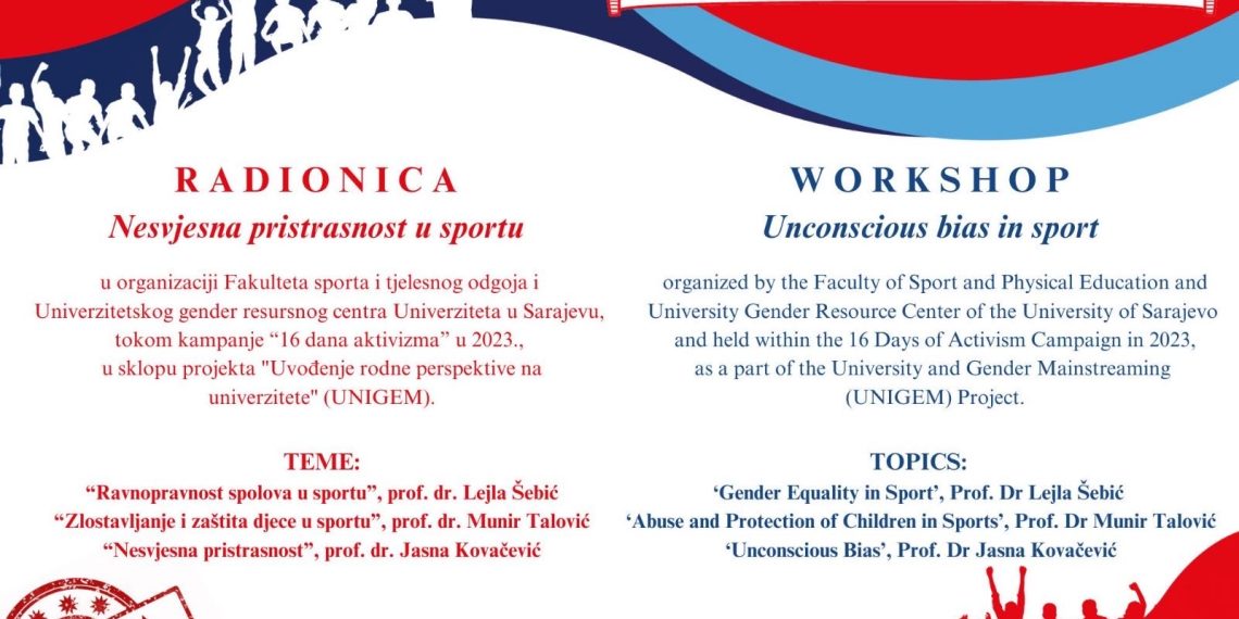 RADIONICA “Nesvjesna pristrasnost u sportu”