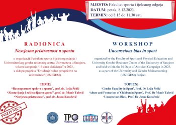 RADIONICA “Nesvjesna pristrasnost u sportu”